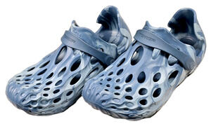 Merrell Hydro Moc Mineral Blue Rubber Sandals Unisex Shoes Men's 6.5, Women's 8